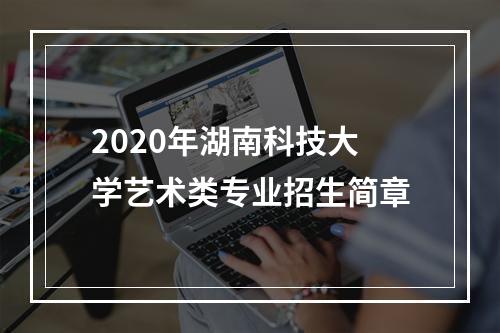 2020年湖南科技大学艺术类专业招生简章