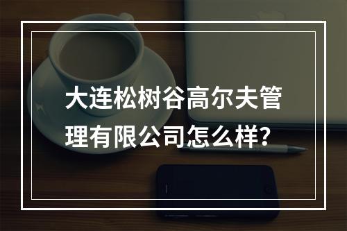 大连松树谷高尔夫管理有限公司怎么样？