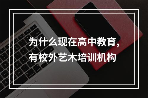 为什么现在高中教育,有校外艺木培训机构