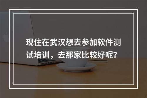 现住在武汉想去参加软件测试培训，去那家比较好呢？