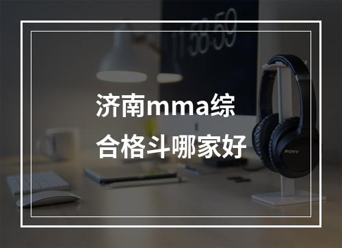 济南mma综合格斗哪家好