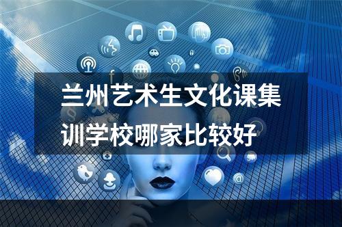 兰州艺术生文化课集训学校哪家比较好