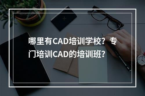 哪里有CAD培训学校？专门培训CAD的培训班？