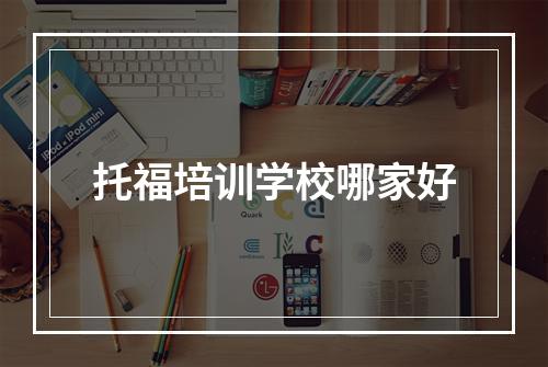 托福培训学校哪家好