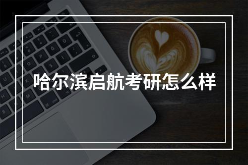 哈尔滨启航考研怎么样