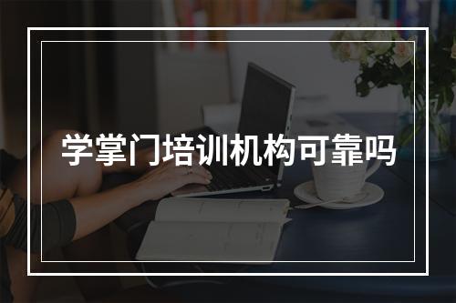 学掌门培训机构可靠吗