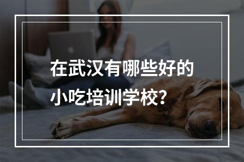 在武汉有哪些好的小吃培训学校？