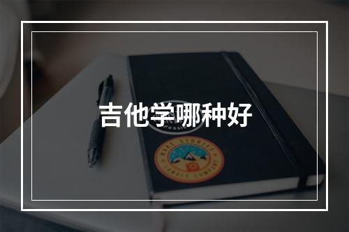 吉他学哪种好