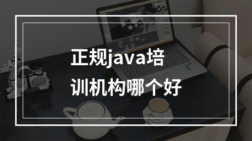 正规java培训机构哪个好