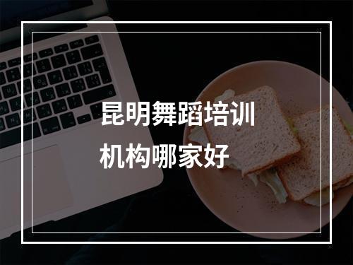 昆明舞蹈培训机构哪家好