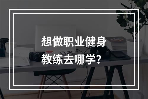 想做职业健身教练去哪学？