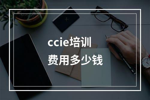 ccie培训费用多少钱