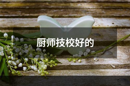 厨师技校好的