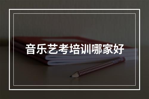 音乐艺考培训哪家好