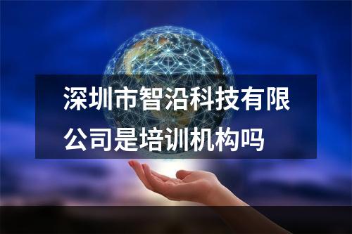 深圳市智沿科技有限公司是培训机构吗