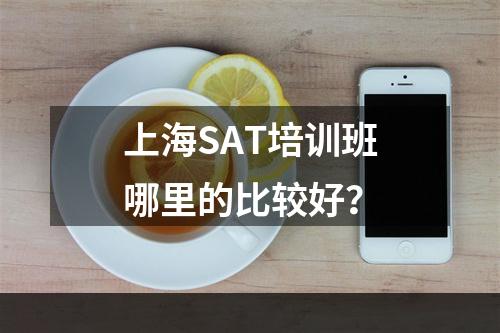 上海SAT培训班哪里的比较好？