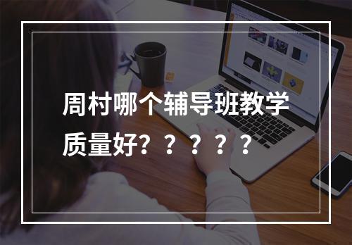 周村哪个辅导班教学质量好？？？？？