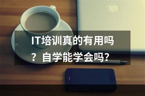 IT培训真的有用吗？自学能学会吗？