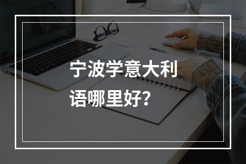 宁波学意大利语哪里好？