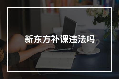 新东方补课违法吗