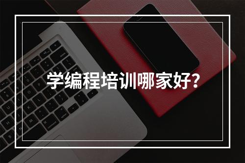 学编程培训哪家好？