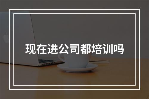 现在进公司都培训吗