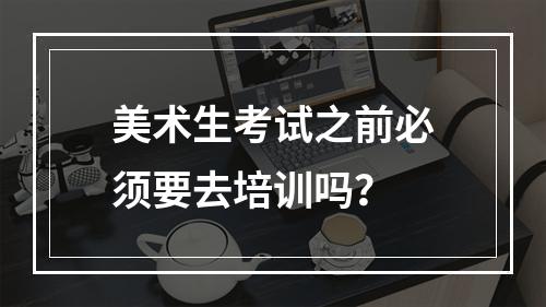 美术生考试之前必须要去培训吗？