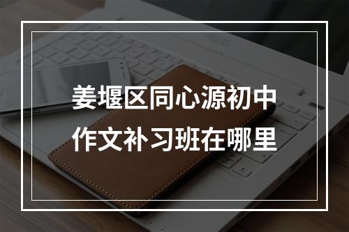 姜堰区同心源初中作文补习班在哪里