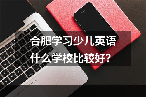 合肥学习少儿英语什么学校比较好？