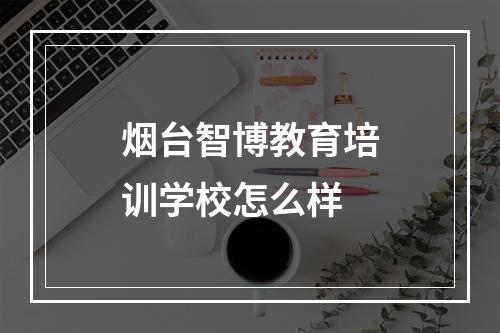 烟台智博教育培训学校怎么样