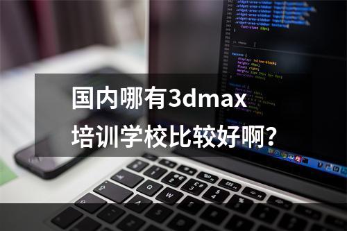 国内哪有3dmax培训学校比较好啊？