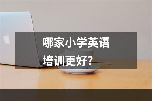 哪家小学英语培训更好？