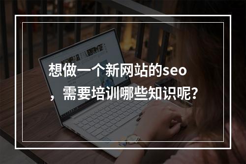 想做一个新网站的seo，需要培训哪些知识呢？