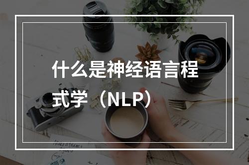 什么是神经语言程式学（NLP）