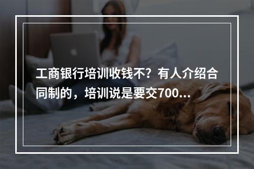 工商银行培训收钱不？有人介绍合同制的，培训说是要交7000块钱，是不是真的啊？