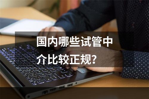 国内哪些试管中介比较正规？