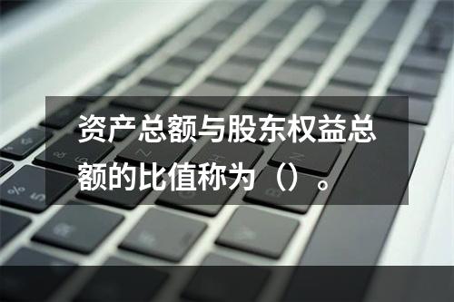 资产总额与股东权益总额的比值称为（）。