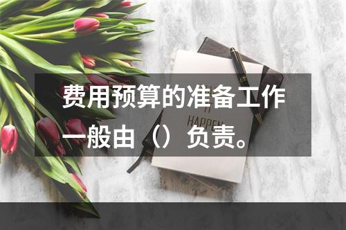 费用预算的准备工作一般由（）负责。