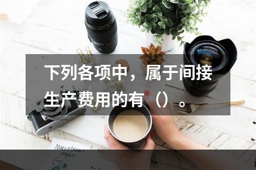 下列各项中，属于间接生产费用的有（）。