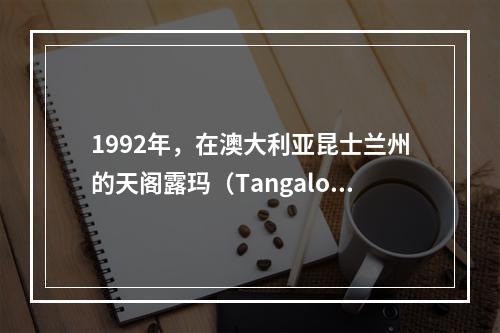 1992年，在澳大利亚昆士兰州的天阁露玛（Tangaloom