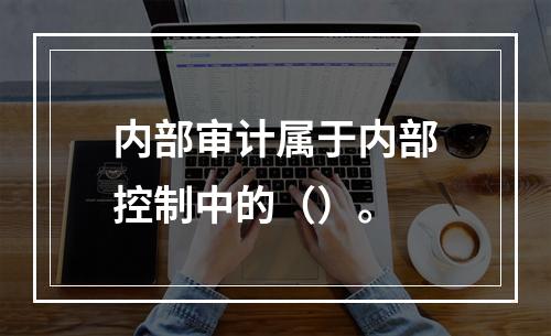 内部审计属于内部控制中的（）。