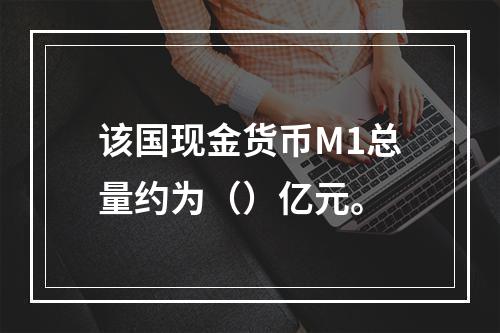 该国现金货币M1总量约为（）亿元。