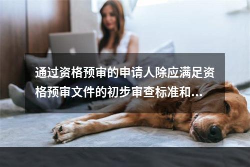 通过资格预审的申请人除应满足资格预审文件的初步审查标准和详