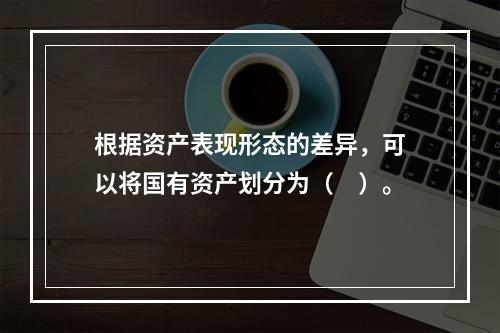 根据资产表现形态的差异，可以将国有资产划分为（　）。