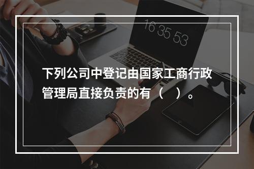 下列公司中登记由国家工商行政管理局直接负责的有（　）。