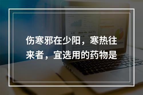 伤寒邪在少阳，寒热往来者，宜选用的药物是