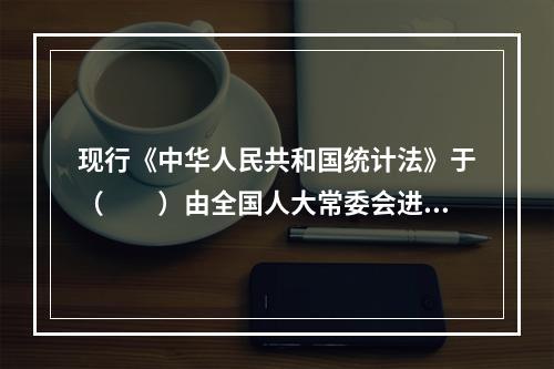 现行《中华人民共和国统计法》于（　　）由全国人大常委会进行