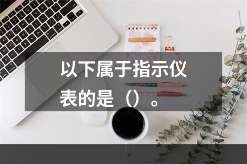 以下属于指示仪表的是（）。