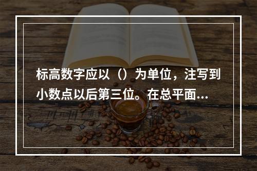 标高数字应以（）为单位，注写到小数点以后第三位。在总平面图中