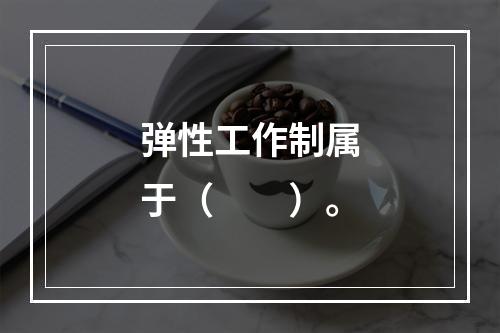 弹性工作制属于（　　）。